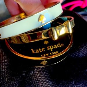 Authentic Kate Spade bangle bracelet set
